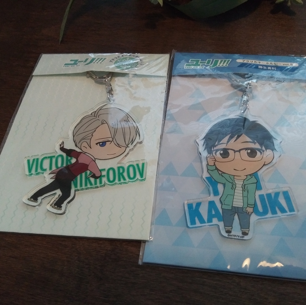 YURI ON ICE anime Keychains